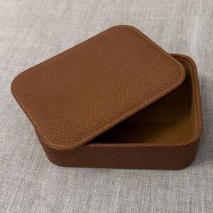 Target Threshold Studio McGee small faux shagreen box with lid